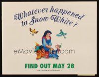 6p031 HAPPILY EVER AFTER promo brochure '90 whatever happened to Snow White!