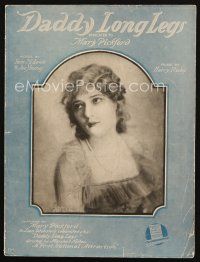 6p013 DADDY LONG LEGS sheet music '19 the title song dedicated to Mary Pickford!