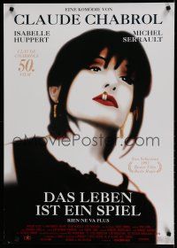 6r064 SWINDLE German '98 Isabelle Huppert, Michel Serrault, directed by Claude Chabrol!