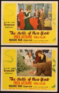 6s854 BELLE OF NEW YORK 2 LCs '52 Fred Astaire, pretty Vera-Ellen, Keenan Wynn, Marjorie Main!