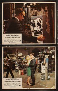 6s865 CONVERSATION 2 LCs '74 Francis Ford Coppola, Gene Hackman w/ John Cazale & Elizabeth McCrae!