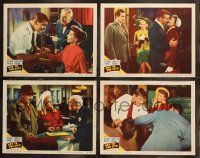 6s702 KEY TO THE CITY 4 LCs '50 great romantic images of Clark Gable & Loretta Young, Frank Morgan!