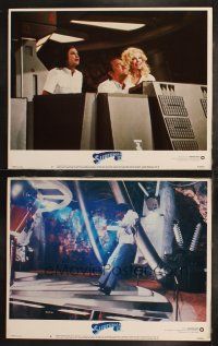 6s967 SUPERMAN III 2 LCs '83 Richard Pryor in cool laser special fx image, Robert Vaughn!