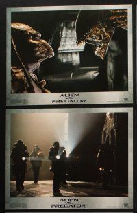 6s022 ALIEN VS. PREDATOR 9 LCs '04 classic monsters battle it out, Lance Henriksen, sci-fi images!