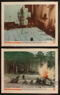 6s669 BATTLE OF THE BULGE 4 LCs '66 World War II all-star action thriller battle images!