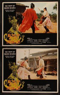 6s080 BLOOD OF THE DRAGON 8 LCs '73 martial arts, kung fu, Six feet of silver death!