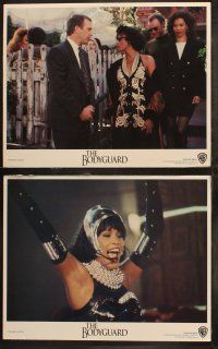 6s082 BODYGUARD 8 LCs '92 great images of Kevin Costner & Whitney Houston!