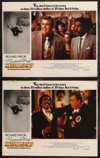 6s086 BREWSTER'S MILLIONS 8 LCs '85 Richard Pryor & John Candy need to spend LOTS of money!
