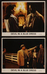 6s123 DEVIL IN A BLUE DRESS 8 LCs '95 Denzel Washington, Tom Sizemore, Jennifer Beals, Don Cheadle!