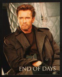 6s027 END OF DAYS 9 LCs '99 cool images of Arnold Schwarzenegger, Robin Tunney, Gabriel Byrne!