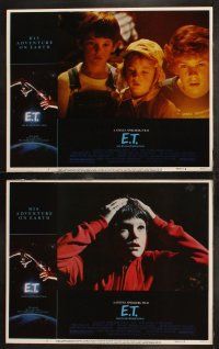 6s139 E.T. THE EXTRA TERRESTRIAL 8 LCs '82 Spielberg classic, Henry Thomas, Drew Barrymore!