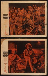 6s786 HOUSE OF WOMEN 3 LCs '62 Walter Doniger, women's prison, Shirley Knight & female convicts!