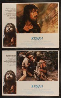 6s228 ICEMAN 8 LCs '84 Fred Schepisi, John Lone is an unfrozen 40,000 year-old Neanderthal caveman!