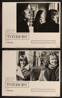 6s232 INTERIORS 8 LCs '78 Diane Keaton, Mary Beth Hurt, E.G. Marshall, directed by Woody Allen!