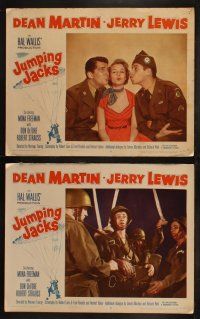 6s530 JUMPING JACKS 7 LCs '52 great images of Army paratroopers Dean Martin & Jerry Lewis!