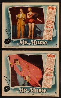 6s538 MR. MUSIC 7 LCs '50 Bing Crosby, Groucho Marx, Charles Coburn, Ruth Hussey, Robert Stack!