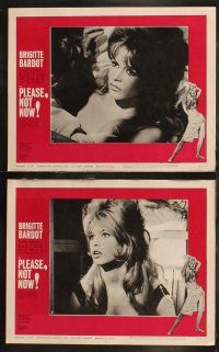 6s333 ONLY FOR LOVE 8 LCs '63 Roger Vadim's La Bride sur le cou, sexy Brigitte Bardot!