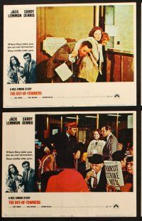 6s594 OUT-OF-TOWNERS 6 LCs '70 Jack Lemmon, Sandy Dennis, written by Neil Simon!