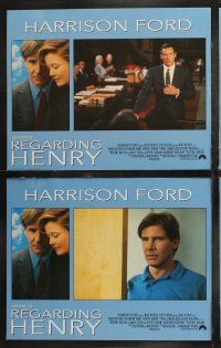 6s371 REGARDING HENRY 8 LCs '91 Harrison Ford, Annette Benning, directed by Mike Nichols!