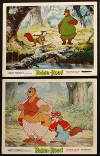 6s603 ROBIN HOOD 6 LCs '73 Disney cartoon version, he's with Little John & they're dressed as women!