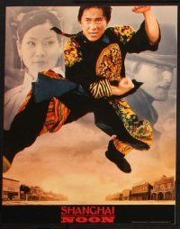 6s038 SHANGHAI NOON 9 LCs '00 cowboys Jackie Chan & Owen Wilson, great western images!