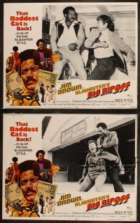 6s724 SLAUGHTER'S BIG RIPOFF 4 LCs '73 Jim Brown is back as the baddest cat to rip-off the mob!