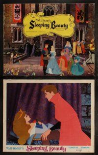 6s404 SLEEPING BEAUTY 8 LCs R70 Walt Disney cartoon fairy tale fantasy classic!