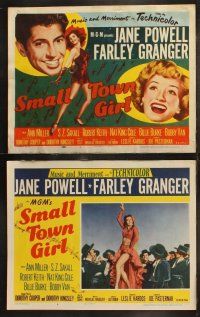 6s407 SMALL TOWN GIRL 8 LCs '53 sexy Jane Powell, Farley Granger, Ann Miller, S.Z. Sakall!