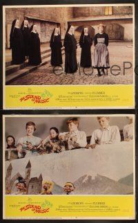 6s820 SOUND OF MUSIC 3 LCs '67 images of Christopher Plummer, Julie Andrews, nuns & kids!