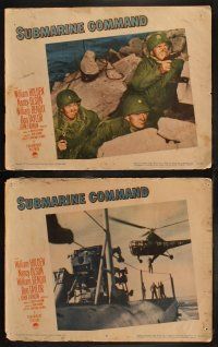 6s429 SUBMARINE COMMAND 8 LCs '51 William Holden, Nancy Olson, William Bendix, Don Taylor