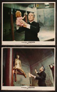 6s450 TO THE DEVIL A DAUGHTER 8 LCs '76 Richard Widmark, Christopher Lee, sexy nun Nastassja Kinski!