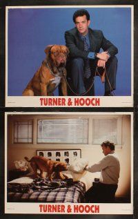 6s552 TURNER & HOOCH 7 LCs '89 great images of Tom Hanks and grungy dog, Mare Winningham!