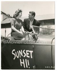 6t355 BACHELOR & THE BOBBY-SOXER 7.5x9.5 still '47 Grant & Temple in convertible by Gaston Longet!