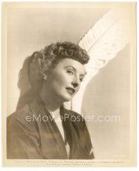 6t024 BARBARA STANWYCK 8.25x10 still '49 great head & shoulders portrait from The Lady Gambles!