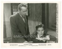 6t364 BAREFOOT CONTESSA 8x10.25 still '54 Humphrey Bogart stares at lost in thought Ava Gardner!