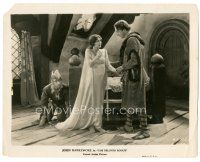 6t376 BELOVED ROGUE 8x10.25 still '27 John Barrymore hides behind bed from Marceline Day's hubby!