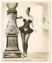 6t377 BEST YEARS OF OUR LIVES 8.25x10 still '46 sexy Virginia Mayo in skimpy costume & fishnets!