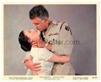 6t201 BHOWANI JUNCTION color 8x10 still #1 '55 best romantic c/u of Stewart Granger & Ava Gardner!