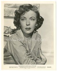 6t383 BIG KNIFE 8x10.25 still '55 close up of pensive Ida Lupino with her arms crossed!