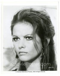 6t040 CLAUDIA CARDINALE 8.25x10 still '69 pouty close up of the sexy beauty from Mafia!