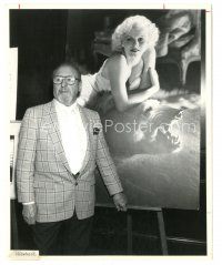 6t580 GEORGE HURRELL 8x10 still '79 the legendary photographer by his Jean Harlow portrait!