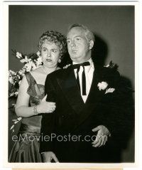 6t586 GIANT 8.25x10 still '56 close up of Jane Withers & Robert Nichols as husband & wife!