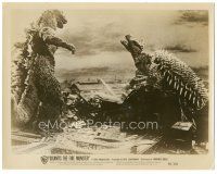 6t589 GIGANTIS THE FIRE MONSTER 8x10.25 still '59 special fx images of Godzilla & Angurus battling!