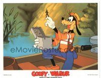 6t239 GOOFY & WILBUR 8x10 mini LC R90s Walt Disney cartoon, great image of them in fishing boat!