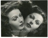 6t617 HEDY LAMARR deluxe 8x10 still '44 great close portrait leaning against mirror by Willinger!