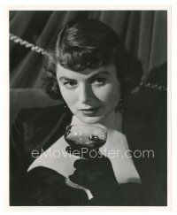 6t082 INGRID BERGMAN 8.25x10 still '47 in black gown & gloves from Arch of Triumph by Graybill!