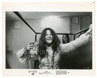 6t674 JANIS 8.25x10.25 still '75 great close image of the rock & roll star holding champagne glass