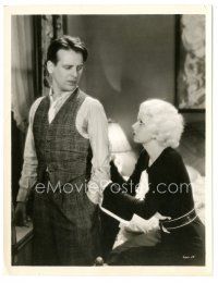 6t367 BEAST OF THE CITY 7.75x10.25 still '32 c/u of sexy Jean Harlow pleading with Wallace Ford!