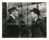 6t694 KEEPER OF THE FLAME deluxe 8x10 still '42 close up of Spencer Tracy questioning Frank Craven!