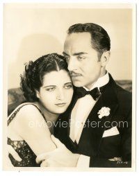 6t704 LADIES' MAN 8x10.25 still '31 William Powell & sexy Kay Francis by Eugene Robert Richee!